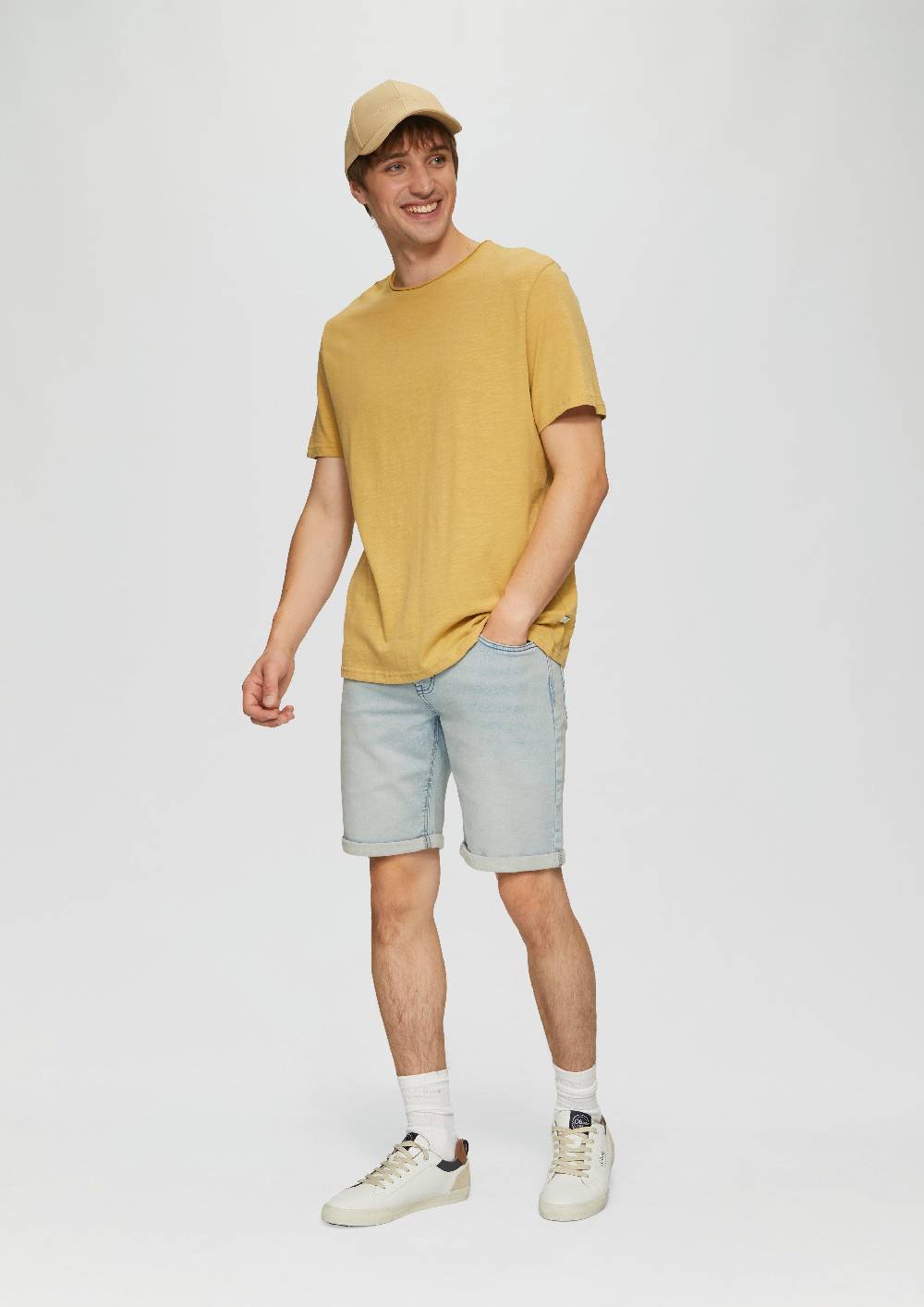 S.Oliver Jeans-Shorts / Regular Fit / Mid Rise / Baumwollstretch