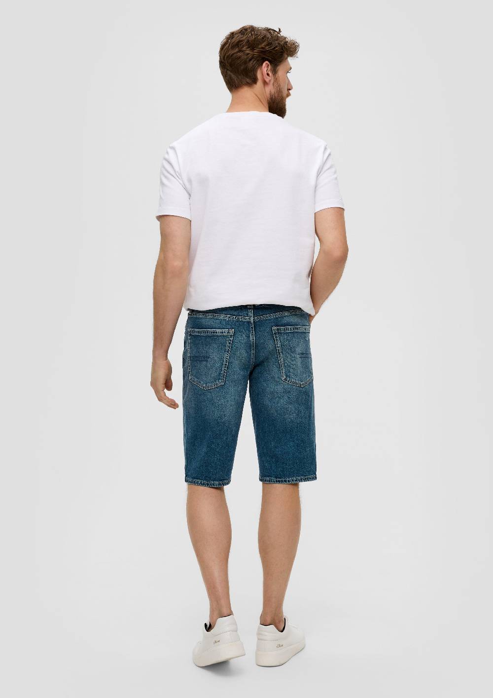 S.Oliver Jeans-Shorts / Regular Fit / Mid Rise / Straight Leg
