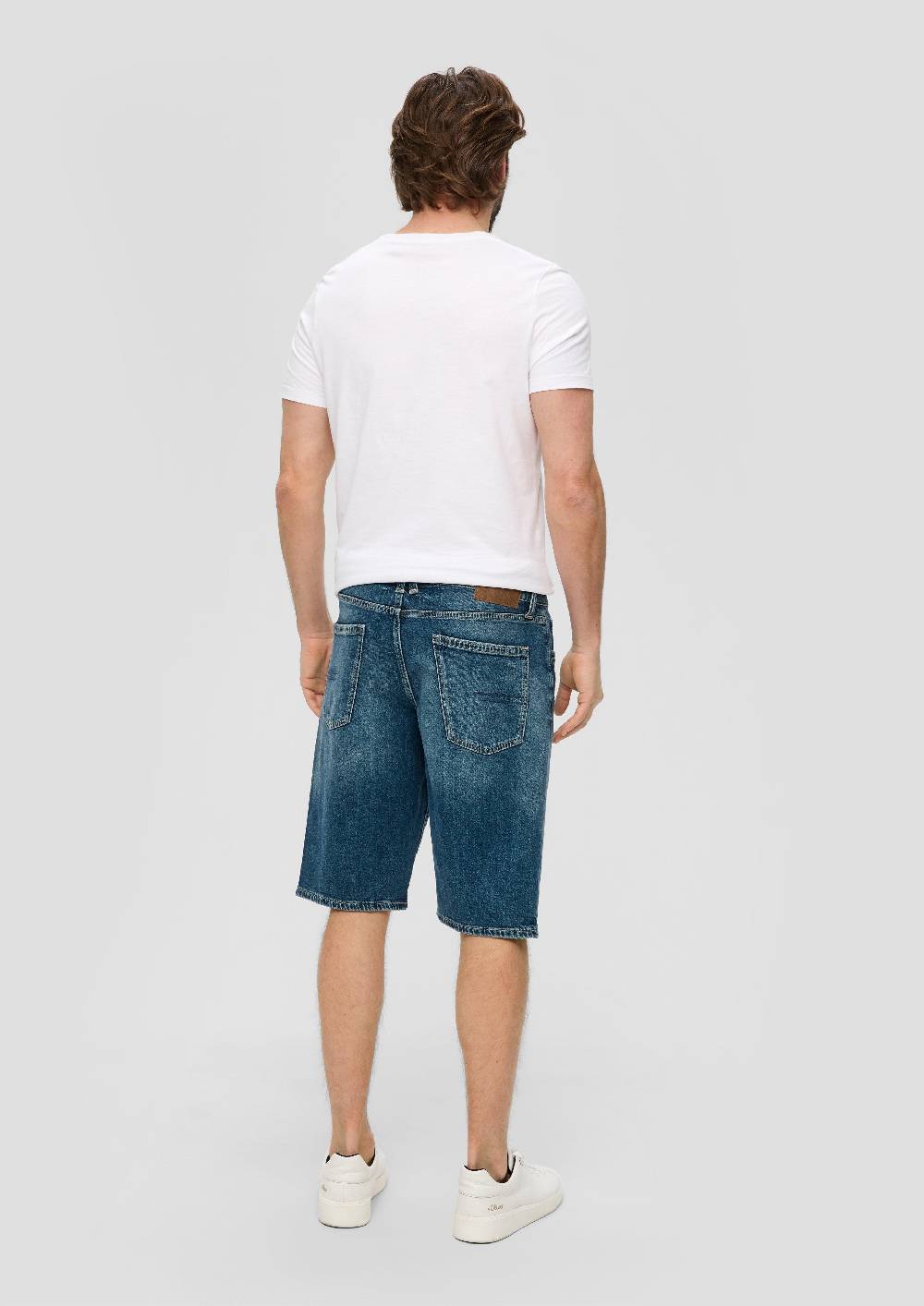 S.Oliver Jeans-Shorts / Regular Fit / Mid Rise / Straight Leg