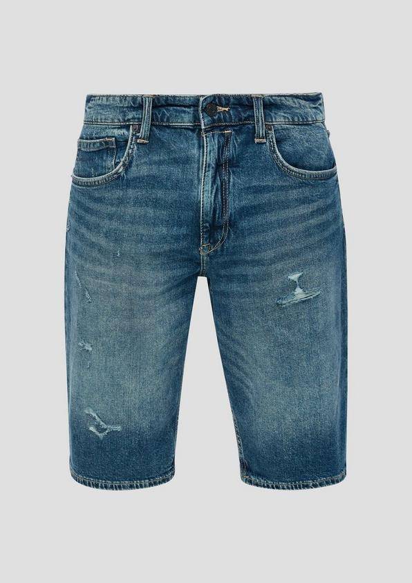s.Oliver Jeans-Shorts / Regular Fit / Mid Rise / Straight Leg