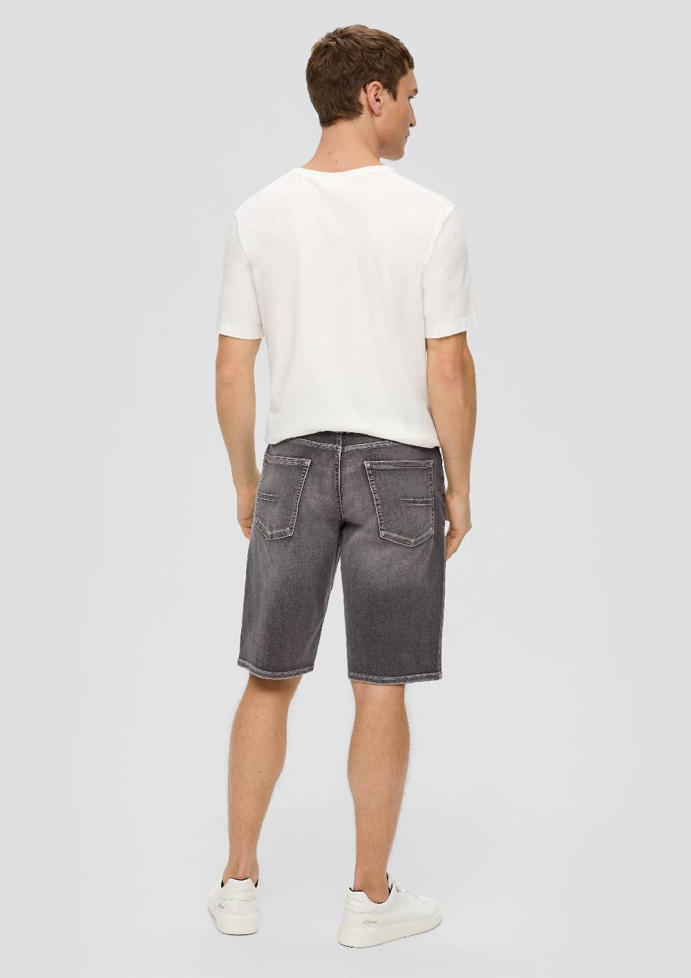S.Oliver Jeans-Shorts / Regular Fit / Mid Rise / Straight Leg