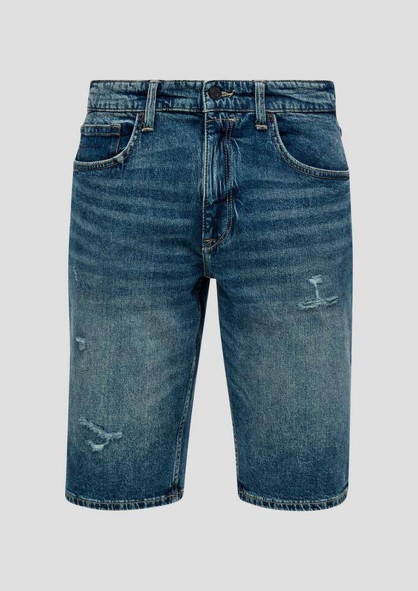s.Oliver Jeans-Shorts / Regular Fit / Mid Rise / Straight Leg