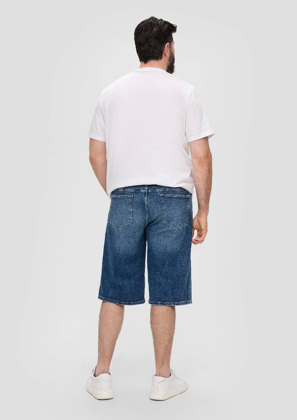 S.Oliver Jeans-Shorts / Relaxed Fit / High Rise / Straight Leg