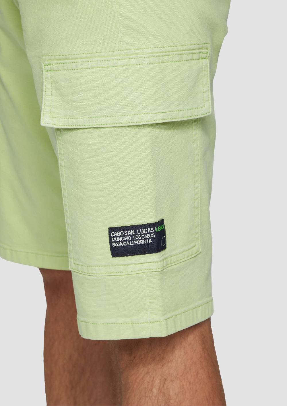 S.Oliver Jeans-Shorts / Relaxed Fit / High Rise / Straight Leg / Cargotaschen