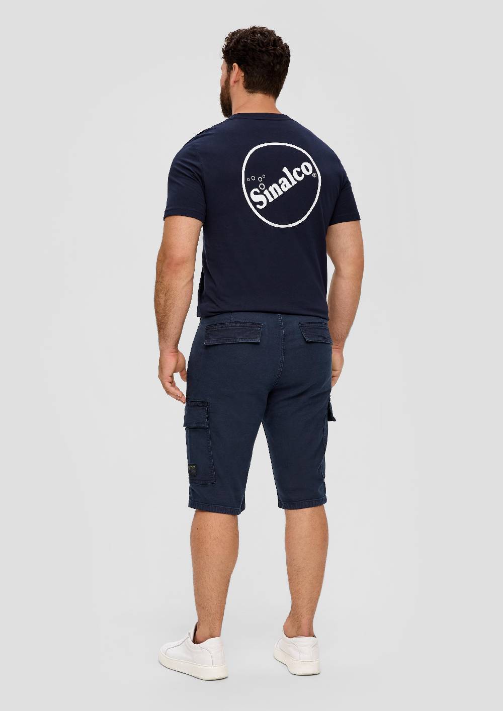 S.Oliver Jeans-Shorts / Relaxed Fit / High Rise / Straight Leg / Cargotaschen