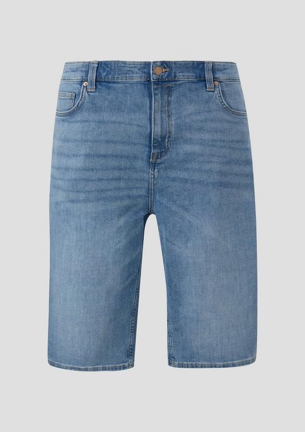 s.Oliver Jeans-Shorts / Relaxed Fit / High Rise / Straight Leg