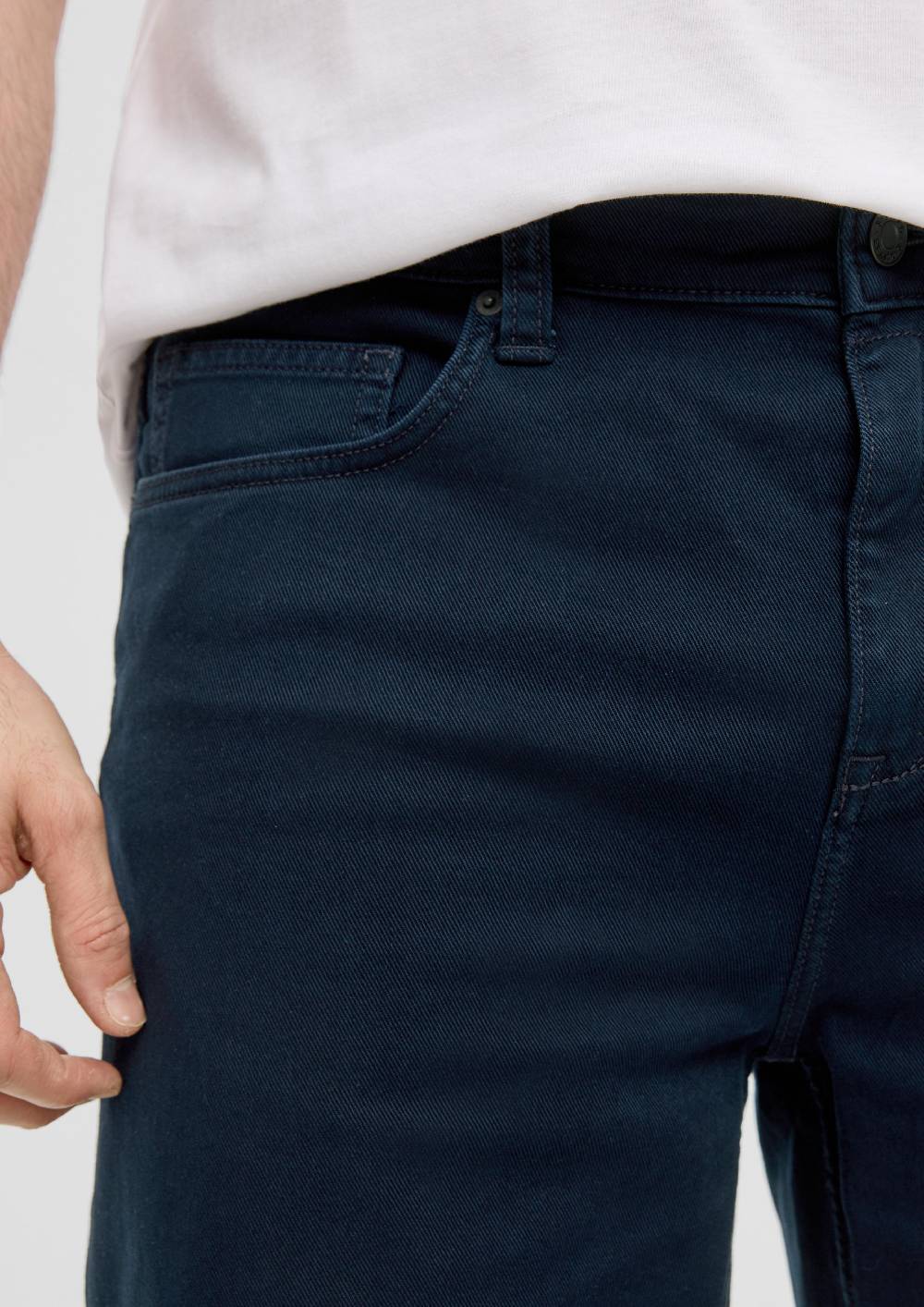 S.Oliver Jeans-Shorts / Relaxed Fit / High Rise / Straight Leg