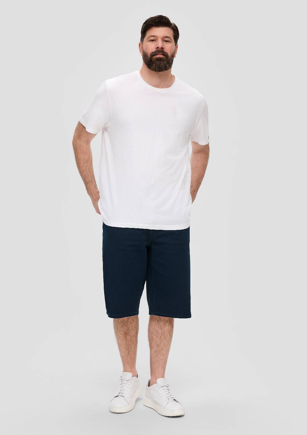 S.Oliver Jeans-Shorts / Relaxed Fit / High Rise / Straight Leg