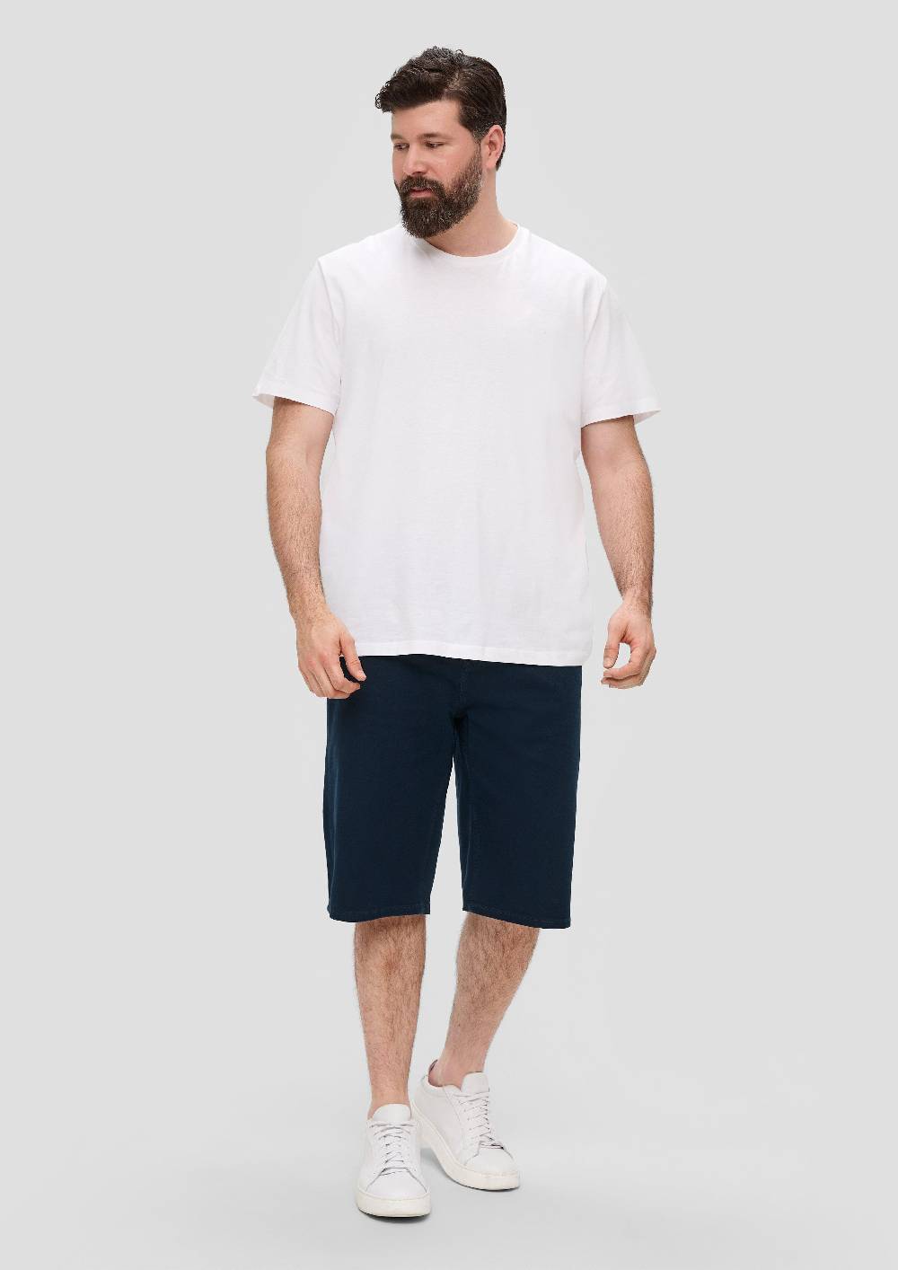 S.Oliver Jeans-Shorts / Relaxed Fit / High Rise / Straight Leg