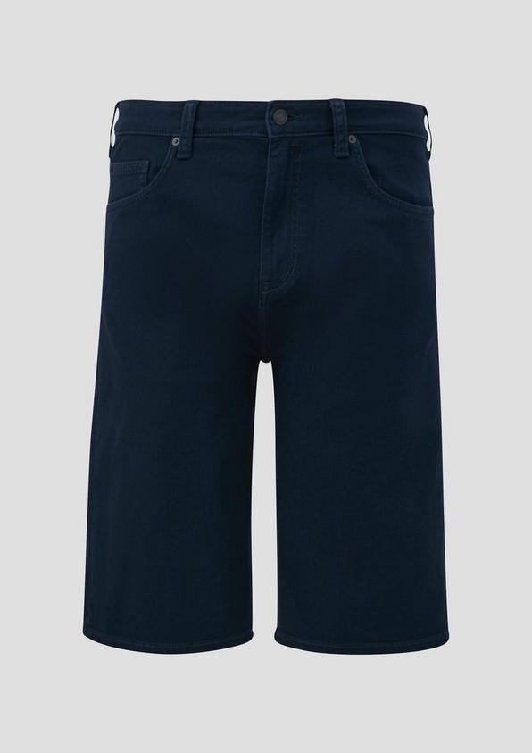 s.Oliver Jeans-Shorts / Relaxed Fit / High Rise / Straight Leg