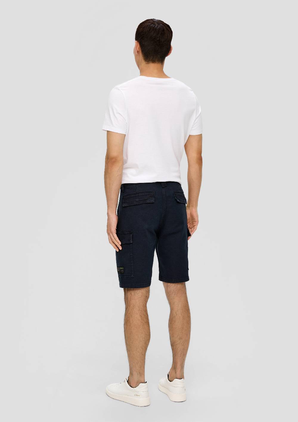 S.Oliver Jeans-Shorts / Straight Leg / High Rise / Cargotaschen