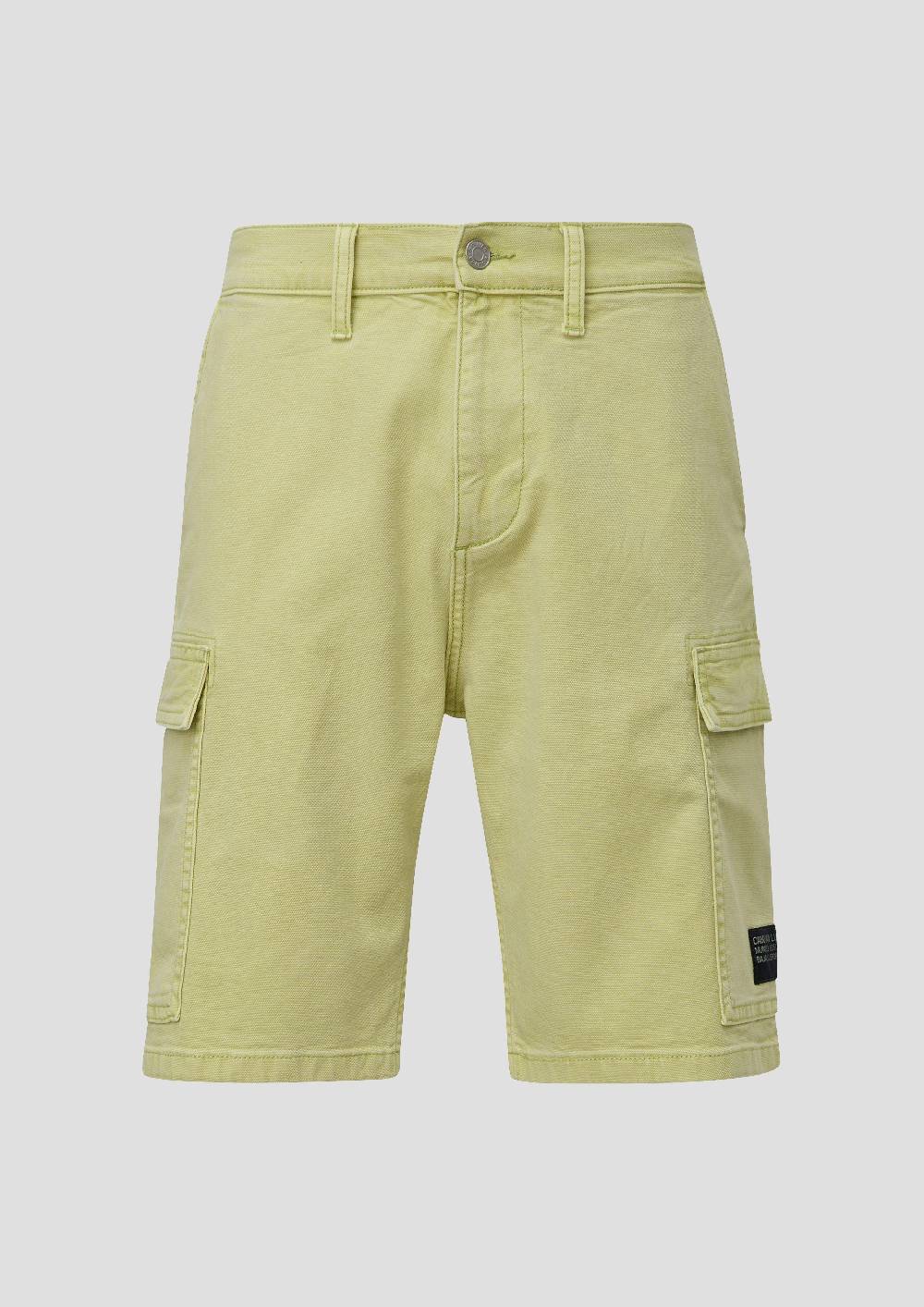 S.Oliver Jeans-Shorts / Straight Leg / High Rise / Cargotaschen