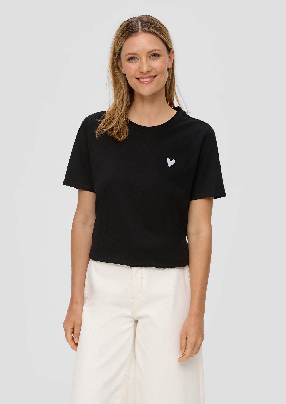 S.Oliver Jersey-Shirt Im Relaxed Fit Mit Grafikprint