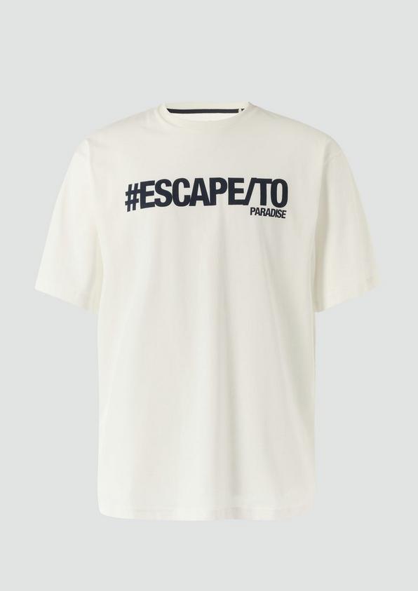 s.Oliver Jerseyshirt im Loose Fit mit Front- und Backprint