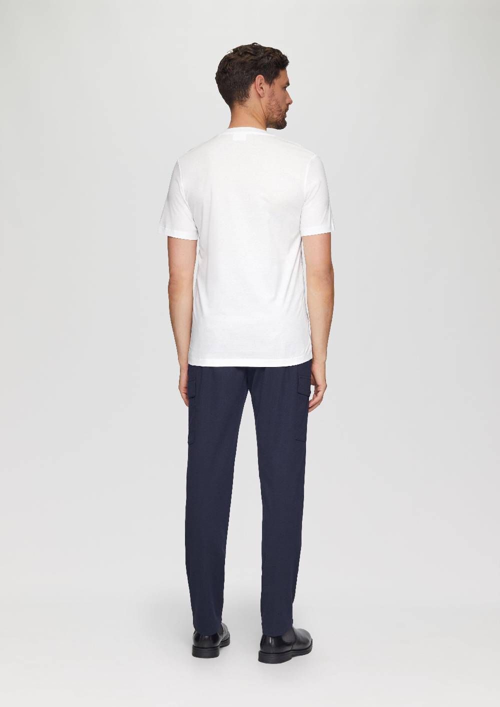 S.Oliver Jerseyshirt Im Slim Fit Aus Merzerisierter Baumwolle