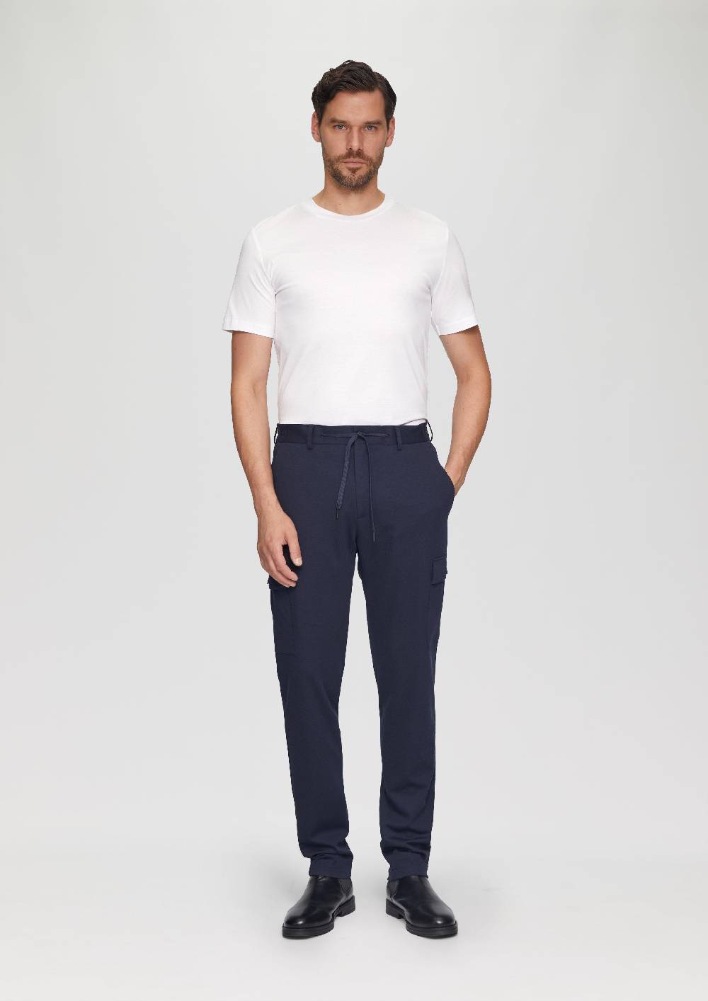 S.Oliver Jerseyshirt Im Slim Fit Aus Merzerisierter Baumwolle