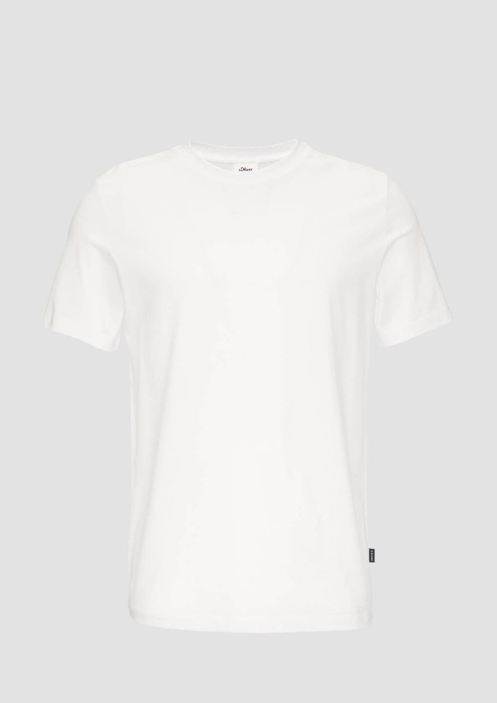 S.Oliver Jerseyshirt Im Slim Fit Aus Merzerisierter Baumwolle