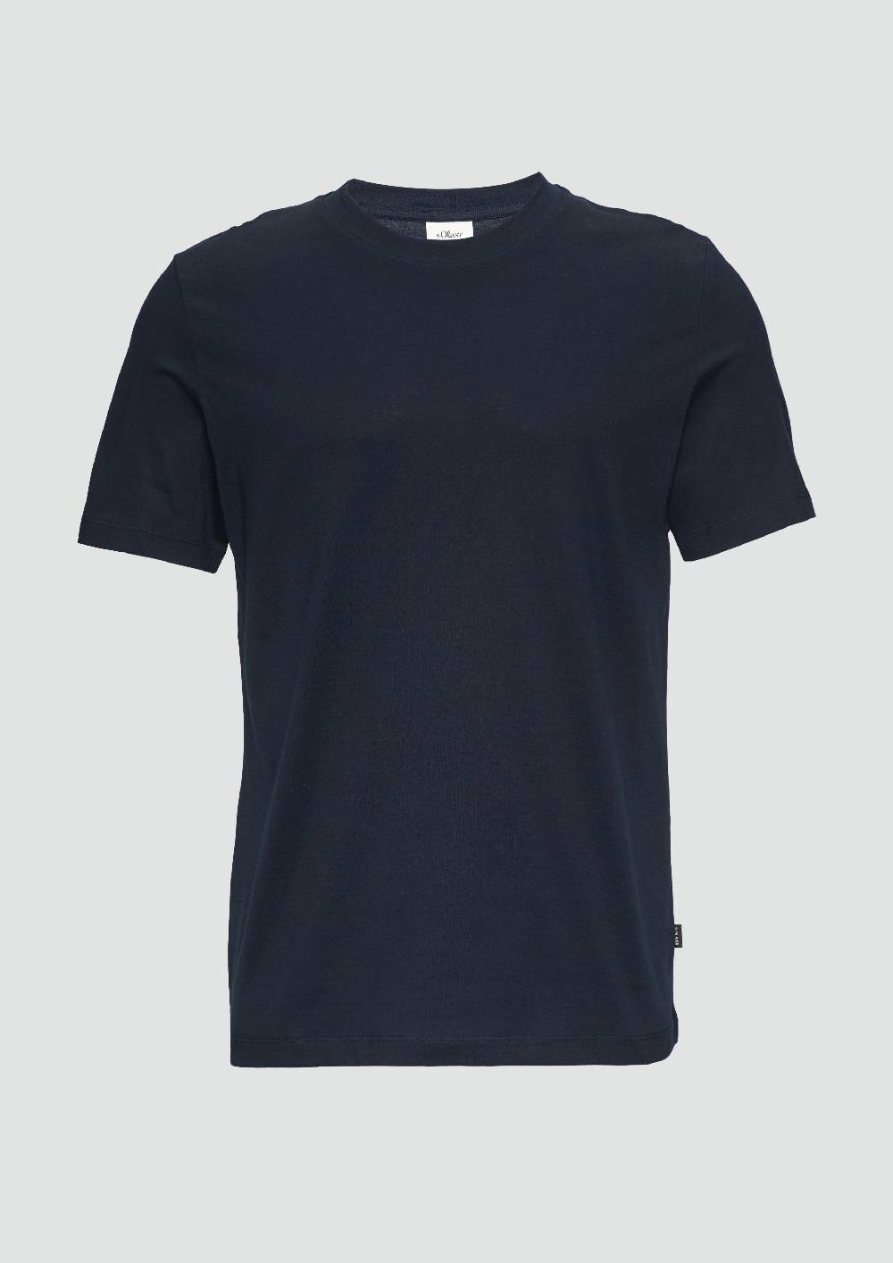 S.Oliver Jerseyshirt Im Slim Fit Aus Merzerisierter Baumwolle