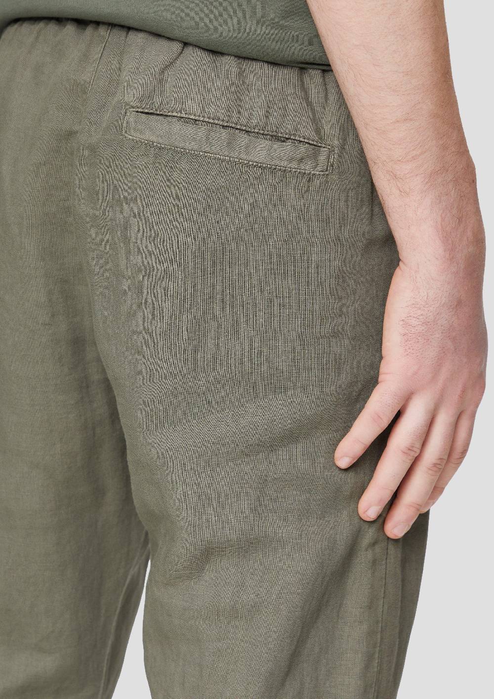 S.Oliver Jogpants Aus Leinenmix Mit Tunnelzug Und Eingrifftaschen