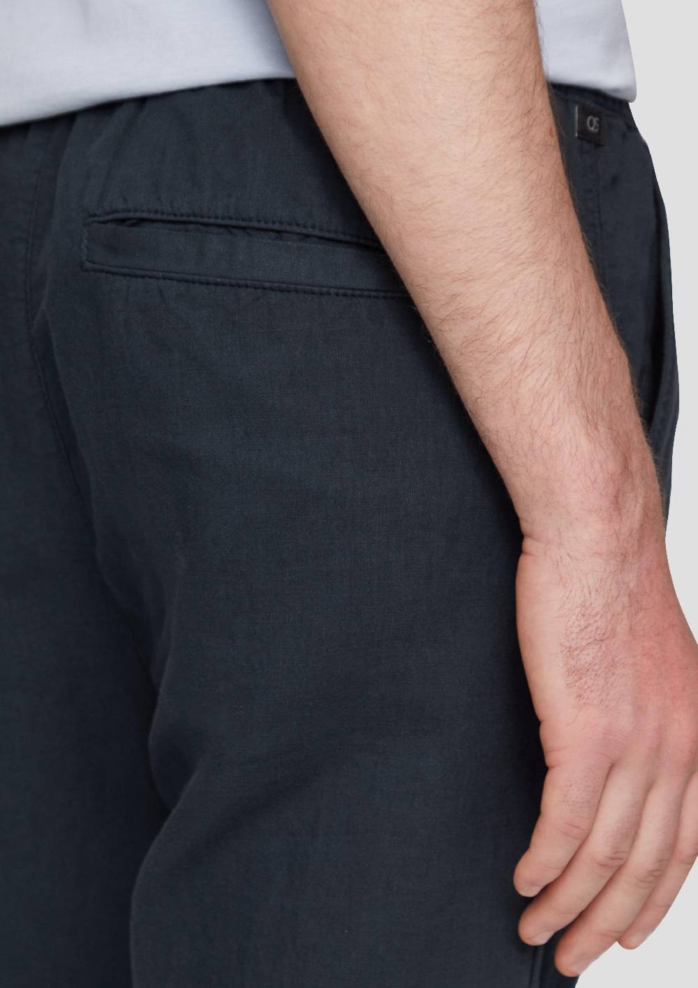 S.Oliver Jogpants Aus Leinenmix Mit Tunnelzug Und Eingrifftaschen