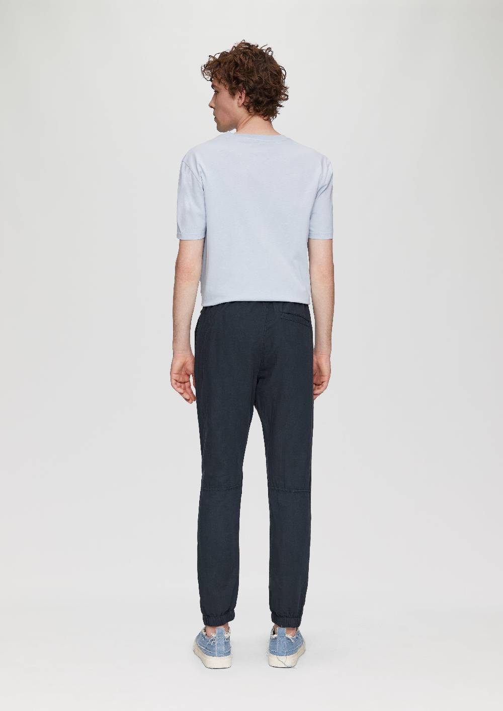 S.Oliver Jogpants Aus Leinenmix Mit Tunnelzug Und Eingrifftaschen