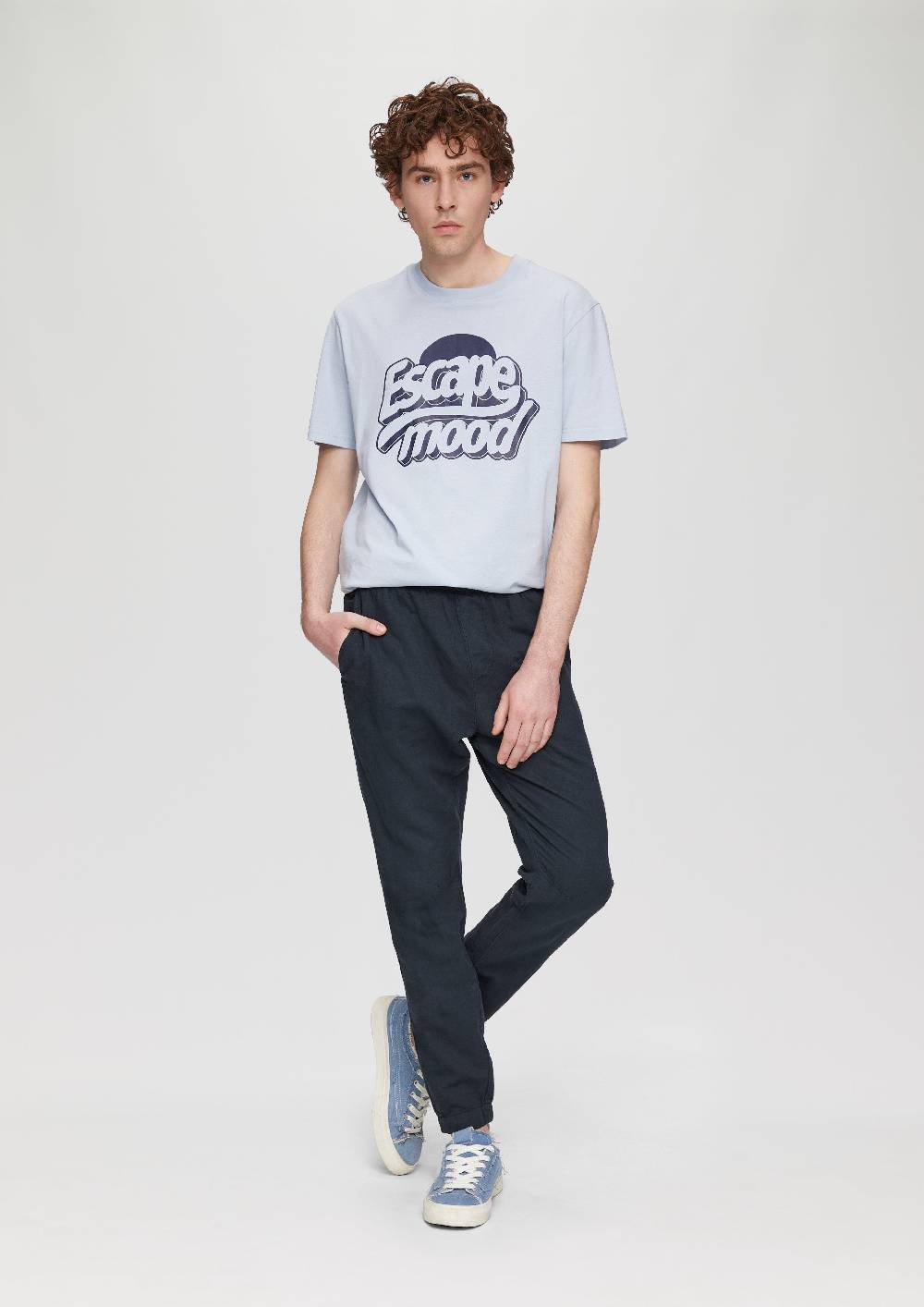 S.Oliver Jogpants Aus Leinenmix Mit Tunnelzug Und Eingrifftaschen