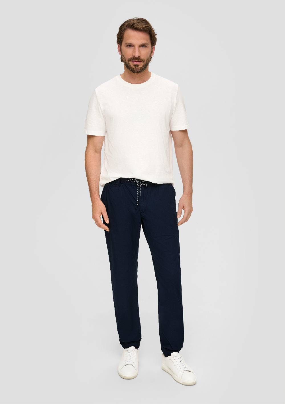 S.Oliver Jogpants Mit Elastischem Saum Und Bündchen