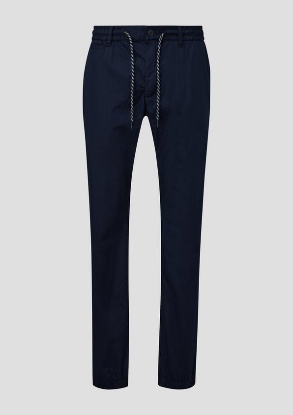 s.Oliver Jogpants mit elastischem Saum und Bündchen