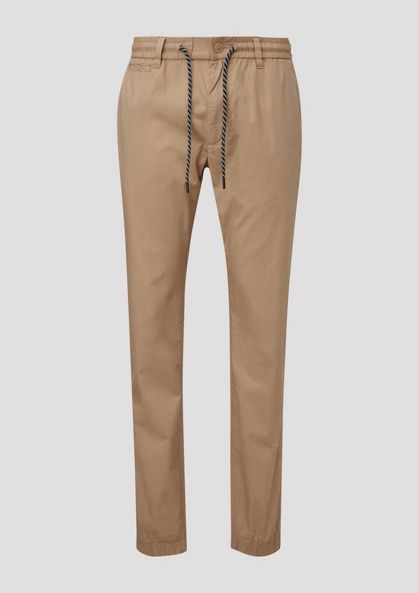 s.Oliver Jogpants mit elastischem Saum und Bündchen