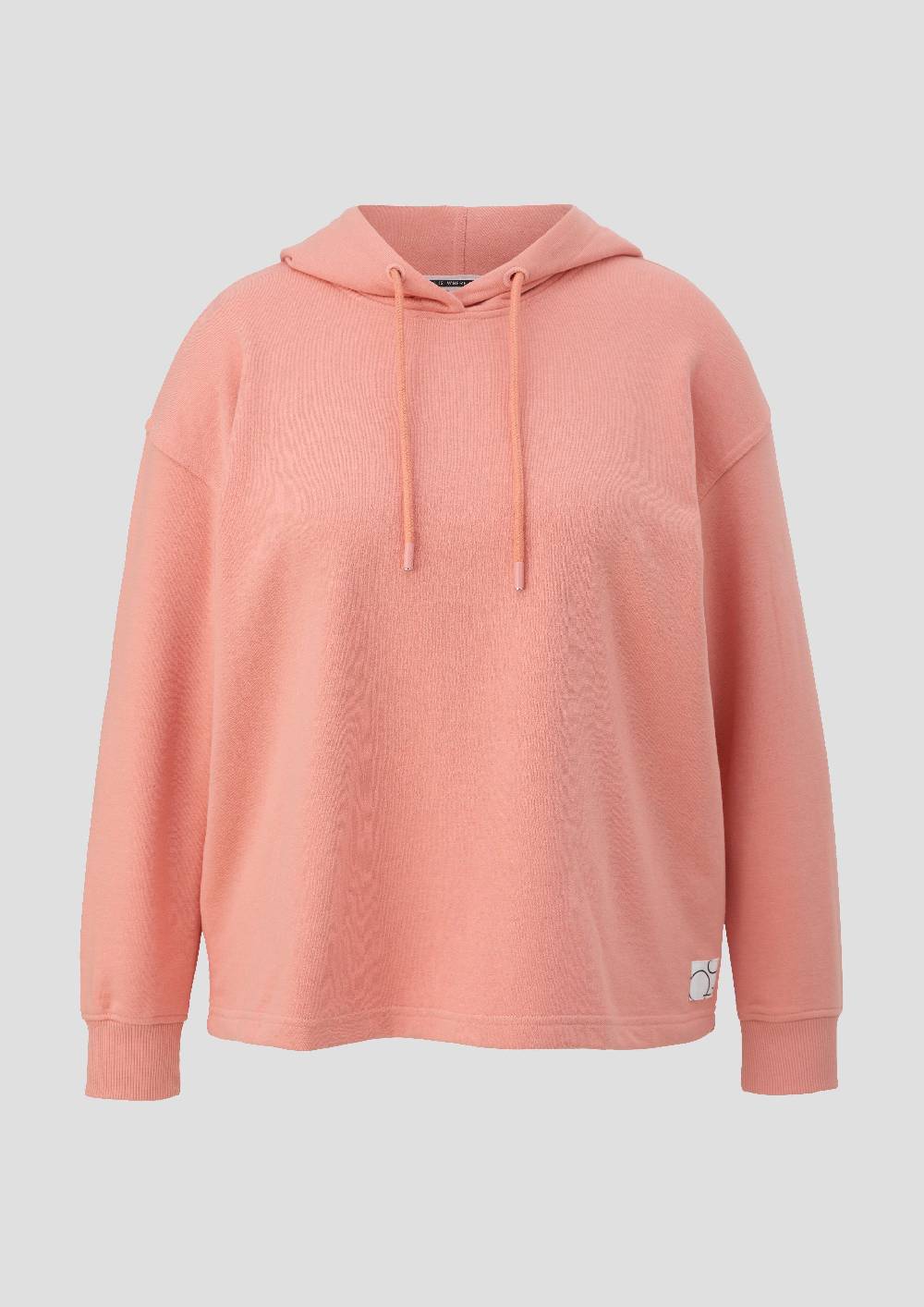 S.Oliver Kapuzensweatshirt Mit überschnittener Schulter