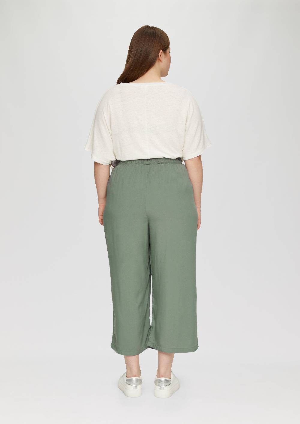 S.Oliver Kurze Hose Mit Elastischem Bund Aus Viskose