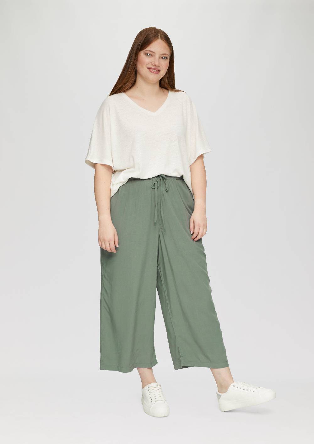 S.Oliver Kurze Hose Mit Elastischem Bund Aus Viskose