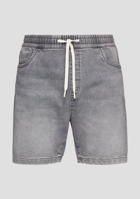 s.Oliver Kurze Jeans-Jogger / Regular Fit / Mid Rise / Baumwollstretch