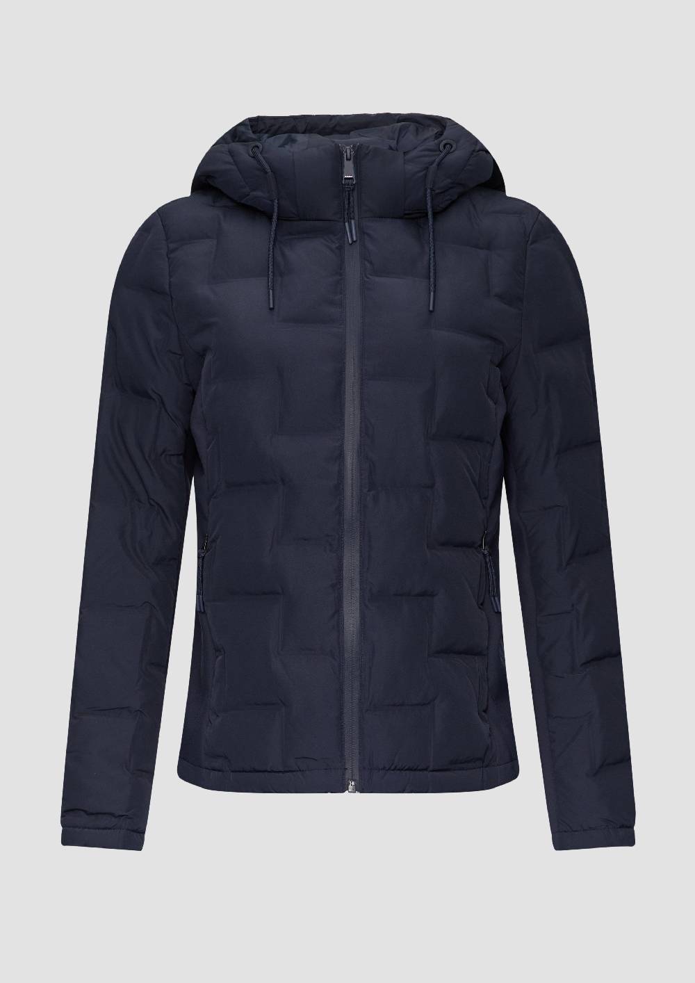 S.Oliver Leicht Wattierte Jacke Im Fabricmix Mit Prägung