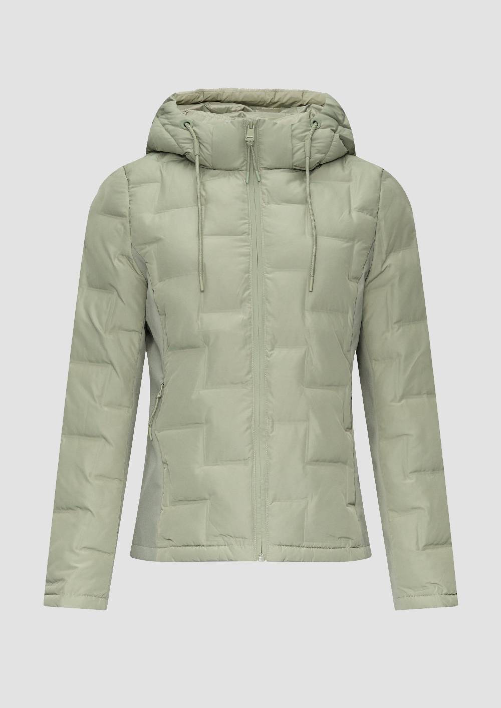 S.Oliver Leicht Wattierte Jacke Im Fabricmix Mit Prägung