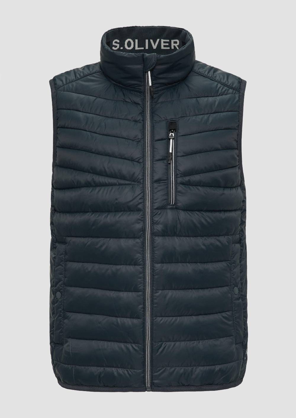 S.Oliver Leicht Wattierte Steppweste Aus Recyceltem Polyester