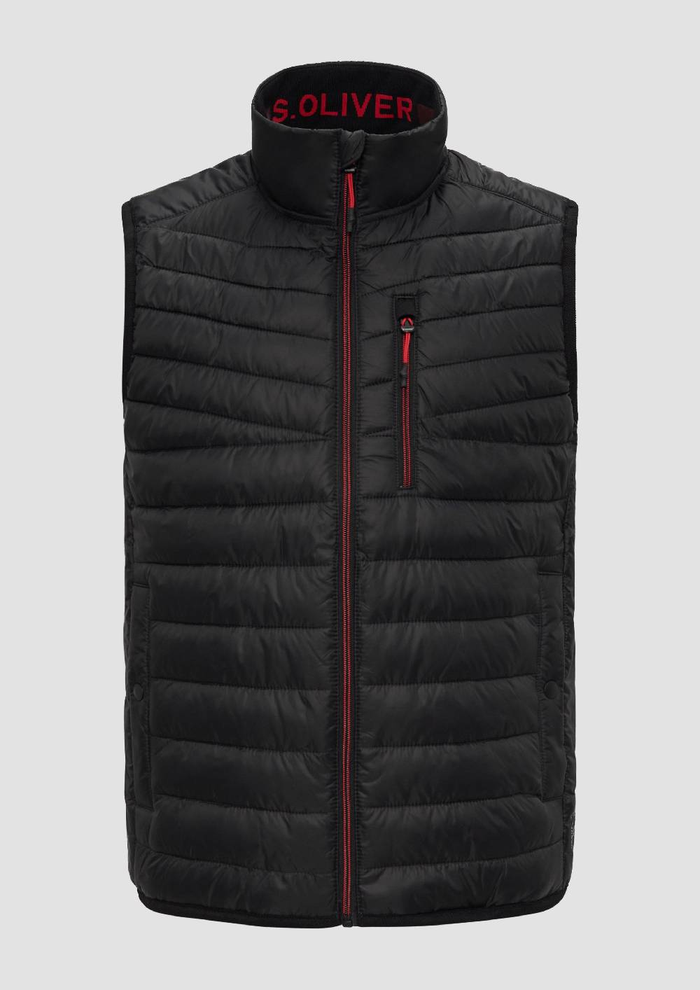 S.Oliver Leicht Wattierte Steppweste Aus Recyceltem Polyester