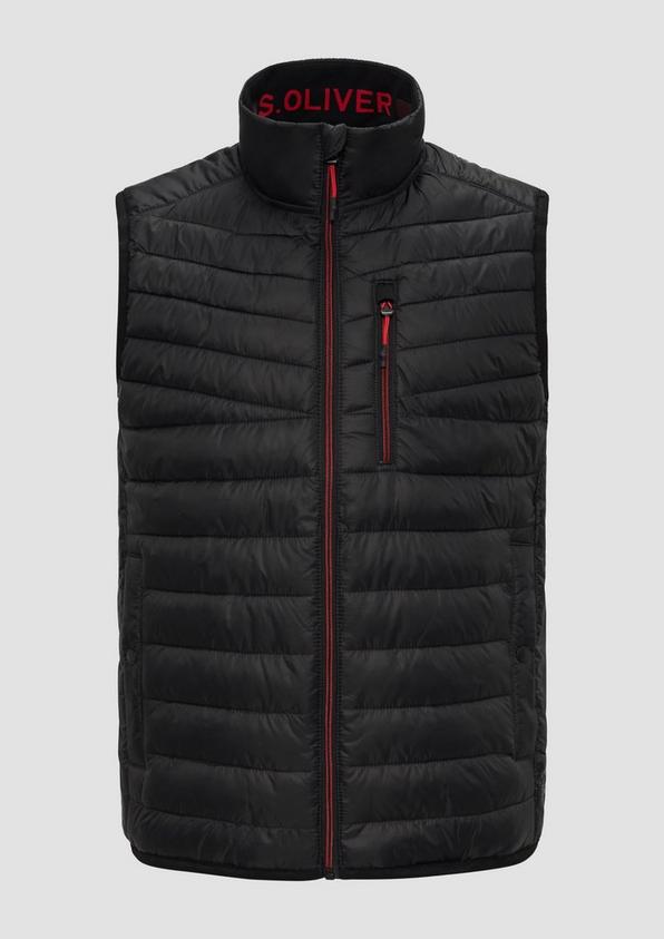 s.Oliver Leicht wattierte Steppweste aus recyceltem Polyester