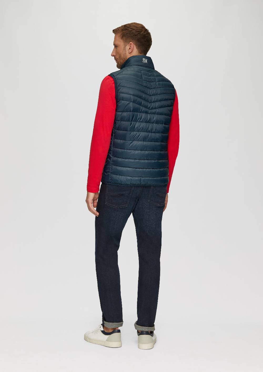 S.Oliver Leicht Wattierte Steppweste Aus Recyceltem Polyester