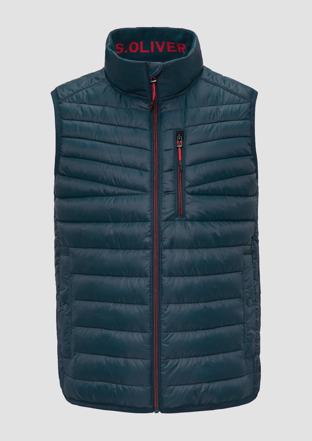 S.Oliver Leicht Wattierte Steppweste Aus Recyceltem Polyester