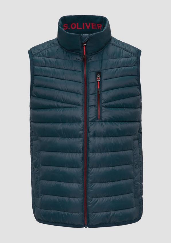 S.Oliver Leicht Wattierte Steppweste Aus Recyceltem Polyester