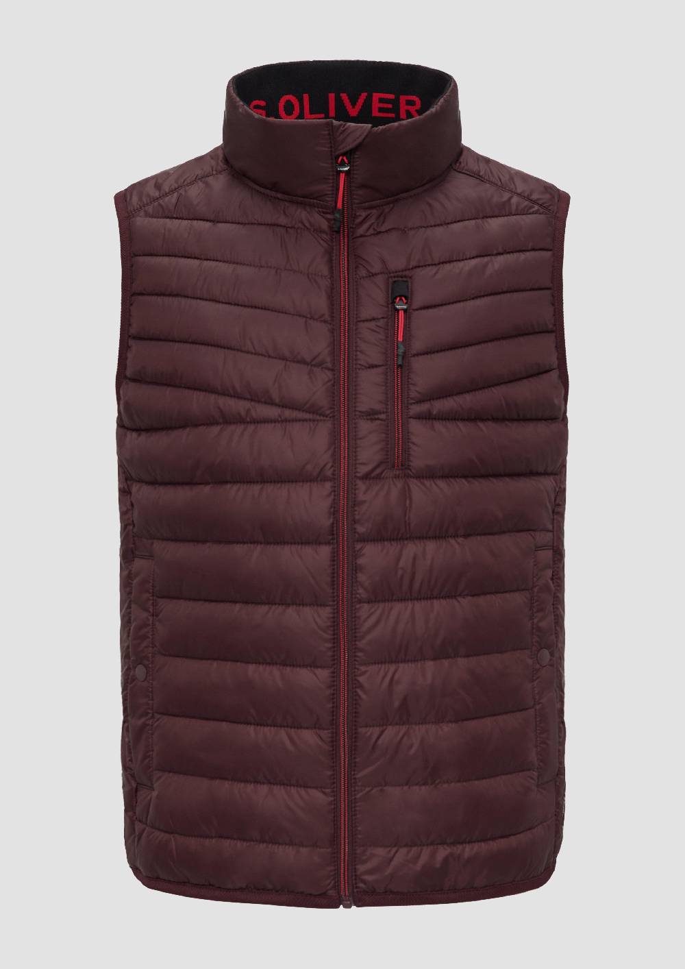 S.Oliver Leicht Wattierte Steppweste Aus Recyceltem Polyester