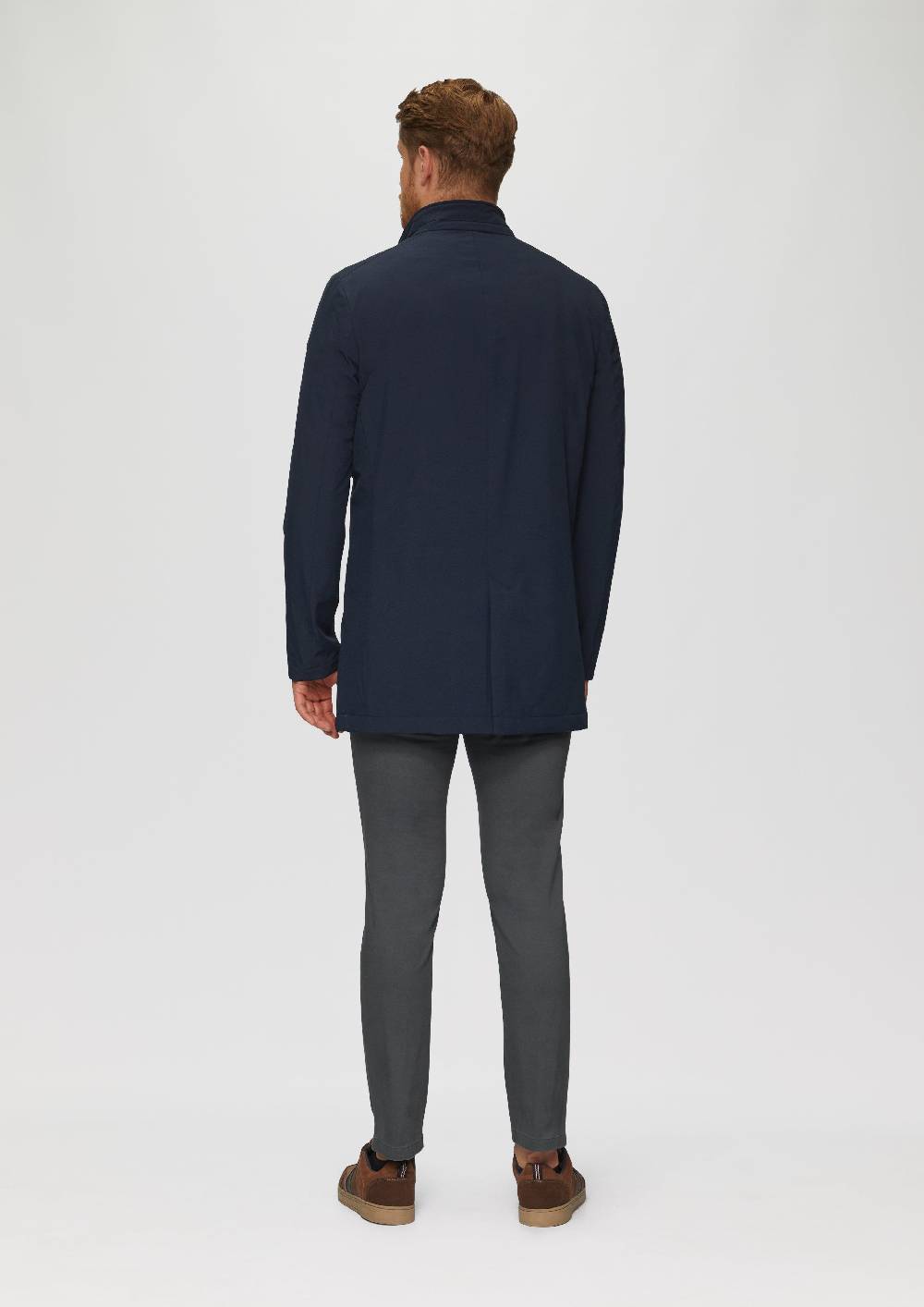 S.Oliver Leichter Mantel Mit Stehkragen Und Wattiertem Futter