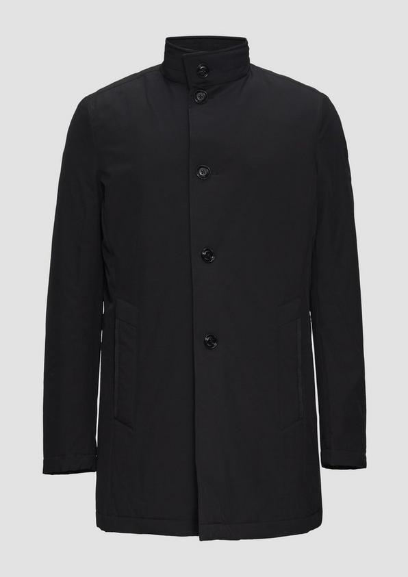 s.Oliver Leichter Mantel mit Stehkragen und wattiertem Futter