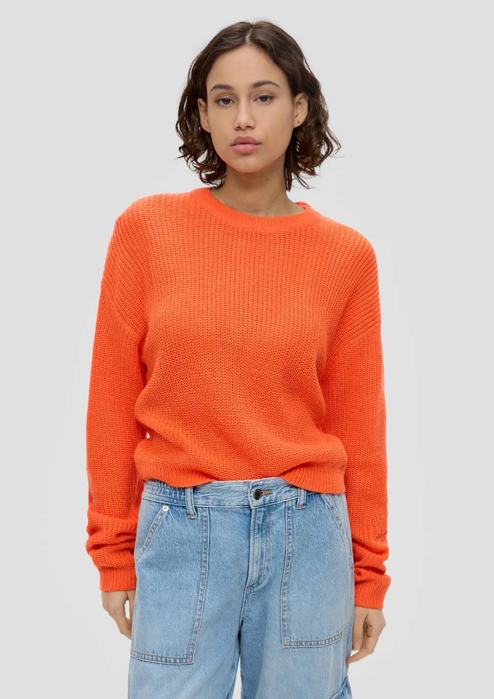 S.Oliver Leichter Sommerstrickpullover Im Relaxed Fit