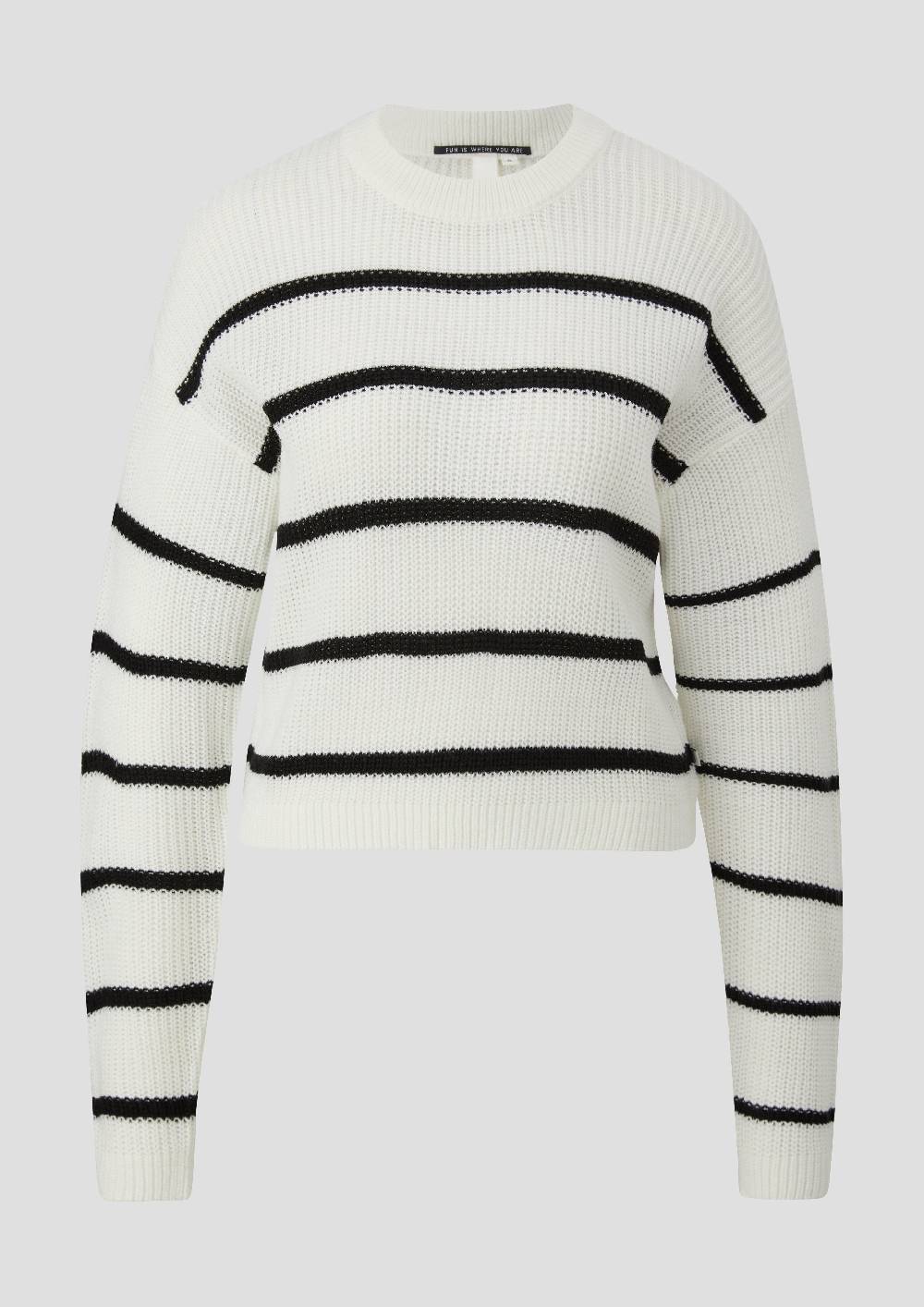 S.Oliver Leichter Sommerstrickpullover Im Relaxed Fit