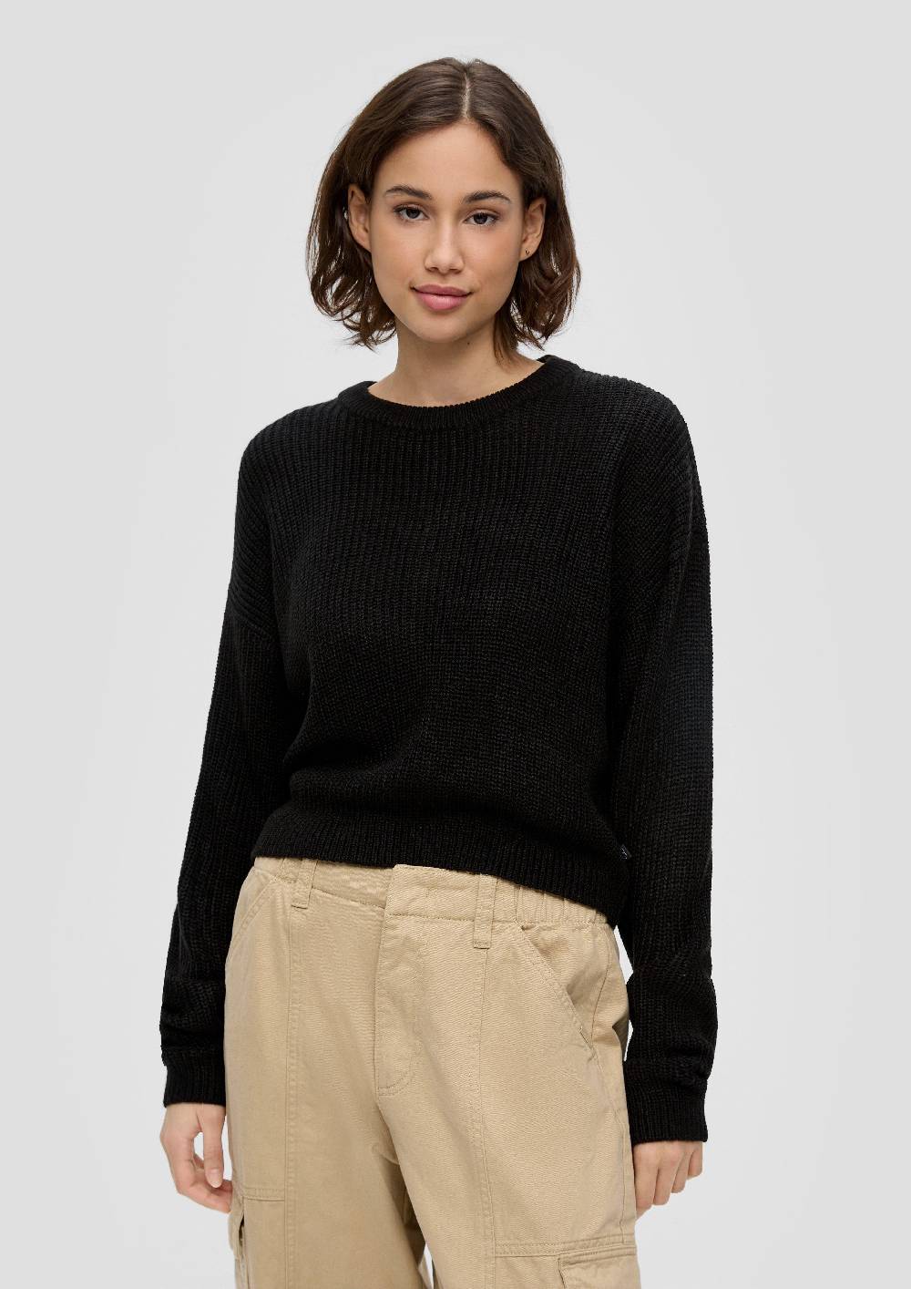 S.Oliver Leichter Sommerstrickpullover Im Relaxed Fit