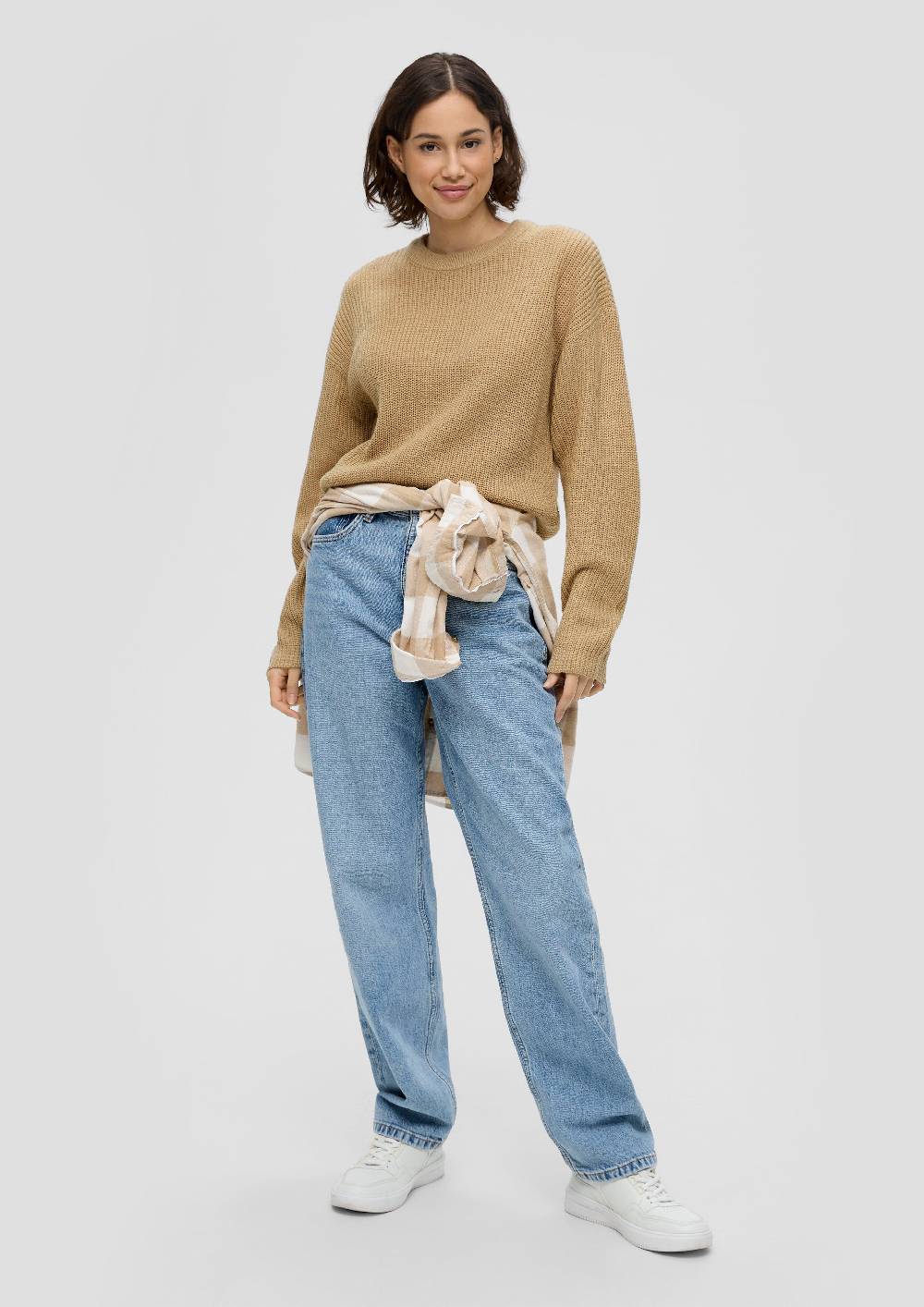 S.Oliver Leichter Sommerstrickpullover Im Relaxed Fit