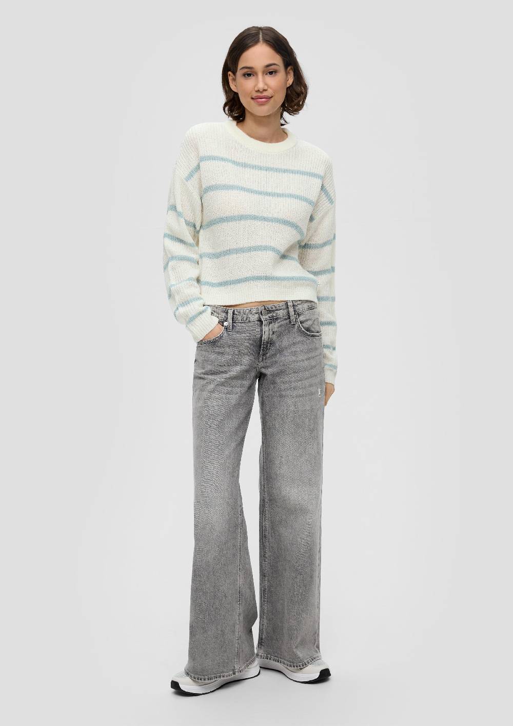 S.Oliver Leichter Sommerstrickpullover Im Relaxed Fit