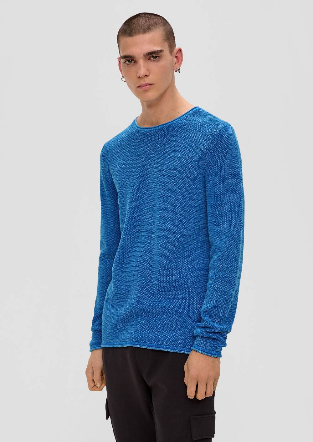 S.Oliver Leichter Strickpullover Mit Musterstruktur